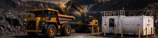Mine Bulk Fuel System