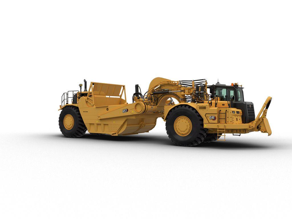 CAT 657 Wheel Tractor-Scraper